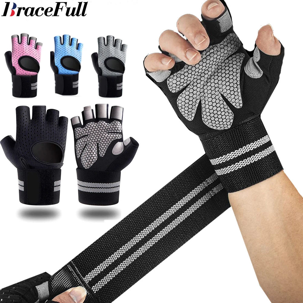 Crossfit Workout With Equipment - 1 pasang sarung tangan Fitness Gym