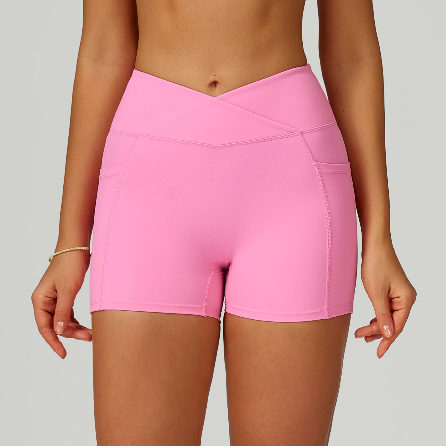 Celana Pendek Yoga Pinggang Ti - Crossfit Workout With Equipment ulasan dan harga