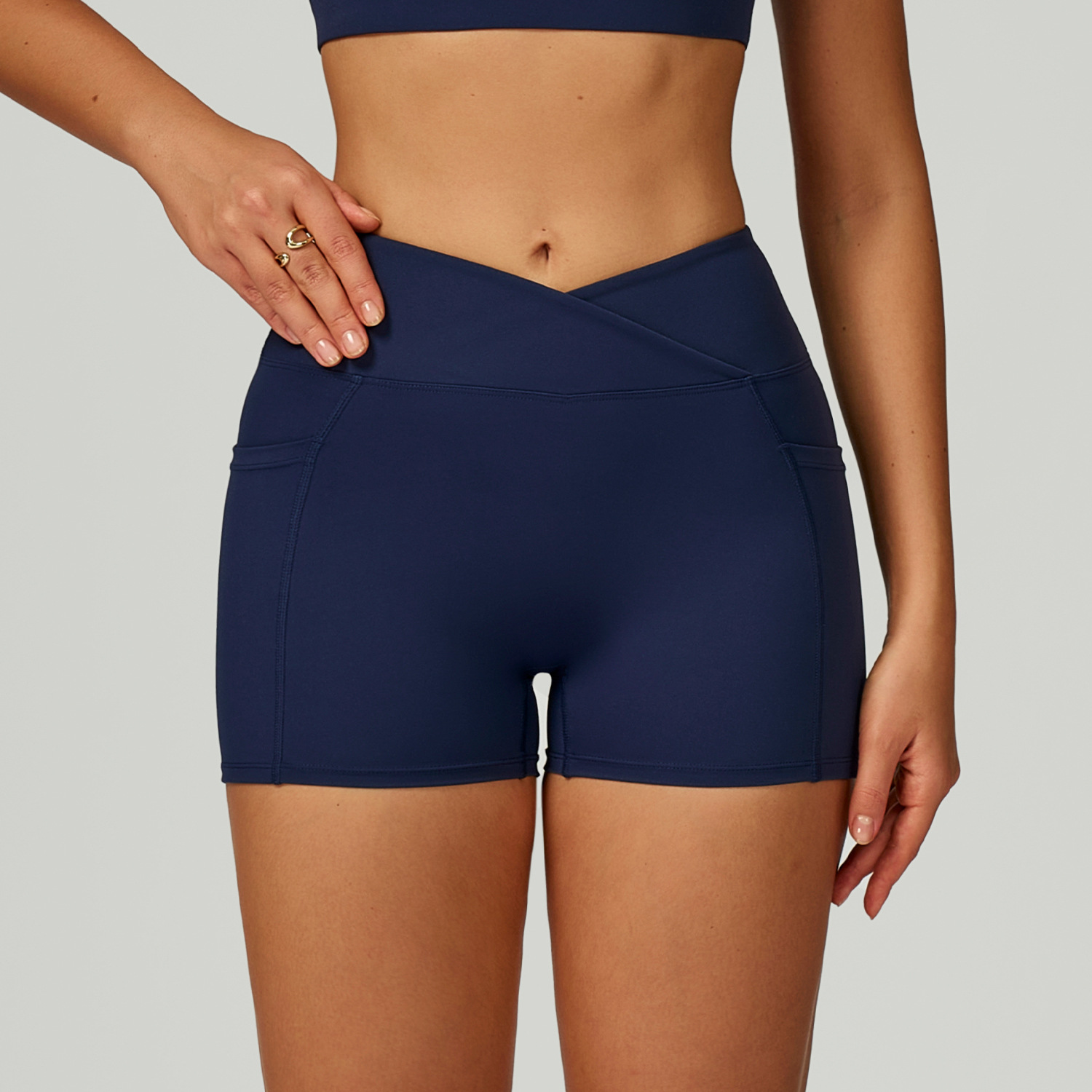 Celana Pendek Yoga Pinggang Ti - Crossfit Workout With Equipment ulasan dan harga