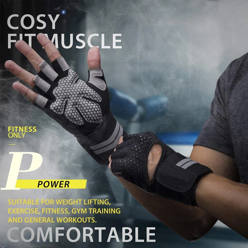 1 pasang sarung tangan Fitness - Crossfit Workout With Equipment ulasan dan harga